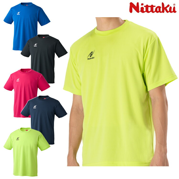 ニッタク Nittaku 卓球 Tシャツ ニッタクTシャツ メンズ レディース ジュニアサイズ対応 NX-2023
