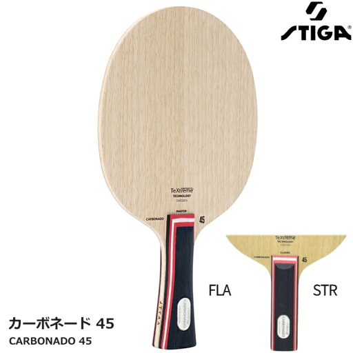 スティガ STIGA 卓球ラケット カーボネード 45 シェークハンド FLA STR 1062-35 1062-37 スティガ STIGA 卓球ラケット カーボネード 45 シェークハンド FLA STR 1062-35 1062-37