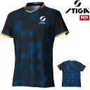 スティガ STIGA シャツ KR-2 ブラック 卓球 ユニフォーム メンズ レディース 1805-6701