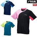 スティガ STIGA シャツ CN-2 卓球ユニフォーム ゲームシャツ メンズ レディース CA43121 CA43151 CA43191