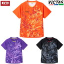 VICTAS ヴィクタス 卓球ユニフォーム ストリーク ゲームシャツ メンズ レディース 612503