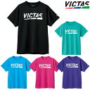 VICTAS PLAY ヴィクタス 卓球Tシャツ プレイロゴティー メンズ レディース 632101