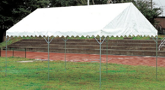 【今だけポイント10倍】集会用テント パイプテント E型 (2間×4間 8坪)通販格安セール情報 楽天 通販