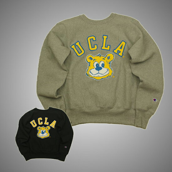 (C5-U004)12.5oz Champion/チャンピオンREVERSE WEAVE CREW NECK SWEATSHIRTリバースウィーブ UCLAクルーネックスウェットシャツ〈赤単タグ〉使用 MADE IN USA