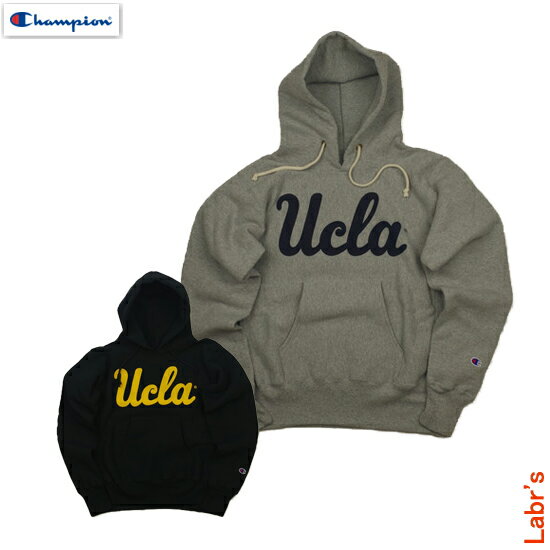 (C5-U104)12.5oz Champion/チャンピオンREVERSE WEAVE PULLOVER HOODED SWEATSHIRTリバースウィーブ UCLAスウェットパーカー〈赤単タグ〉使用 MADE IN USA