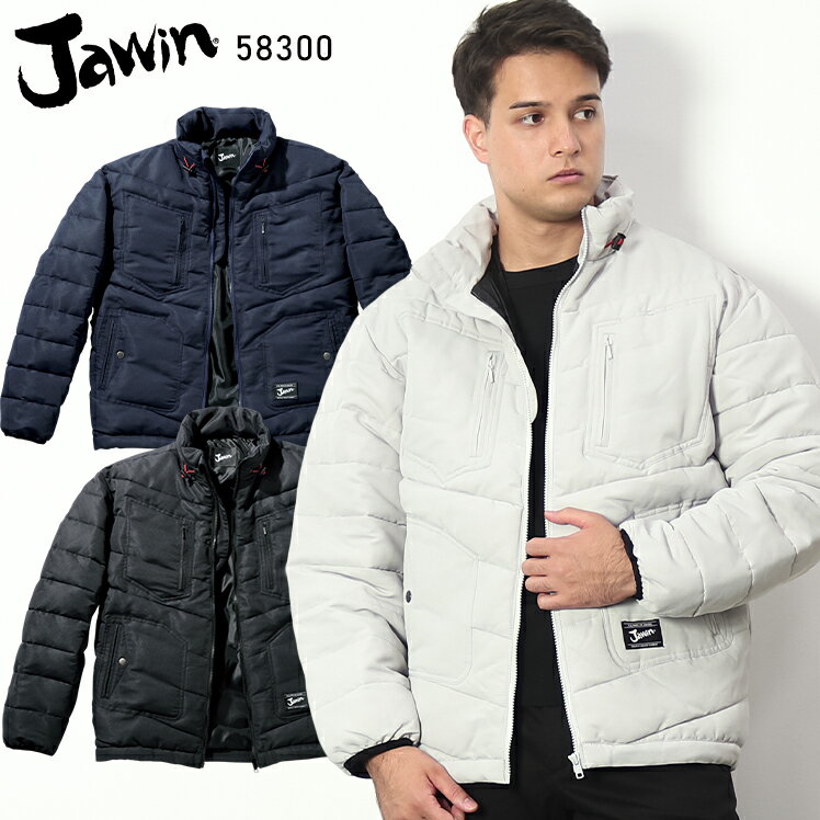 樂天商城 - 防寒着 ドカジャン 作業着 防寒ジャンパー ファイバーダウン 消臭 抗菌 Jawin 作業服 メンズ 58300 自重堂 S-4L