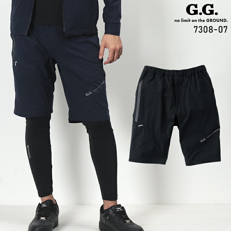 樂天商城 - ハーフパンツ ストレッチ 吸汗速乾 桑和 7308-07 春夏用 作業服 作業着 G.G. S-4L