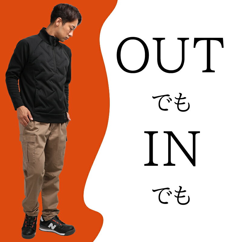 【2024秋冬新作】 クロダルマ ハーフジップ...の紹介画像2