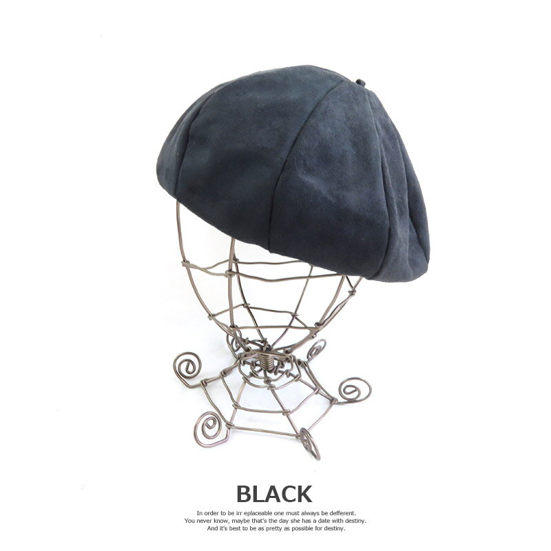 帽子 VA12-011 フェイクスウェード8方はぎベレーcap 女子 レディース カジュアル ストリート 可愛い アウトドア プレゼン