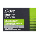  メン+ケア ボディ&フェイスバー エクストラフレッシュ 106g 男性用 石鹸 ダヴMen+Care Body and Face Bar Extra Fresh 3.75 oz