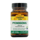  ピクノジェノール 100mg 30粒 ベジカプセル カントリーライフPycnogenol 100 mg, 30 Veg Capsules