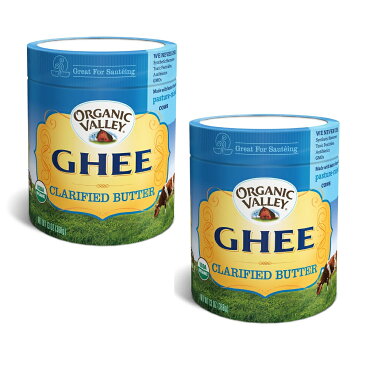 【送料無料】 オーガニックバレー ピュリティ—ファーム オーガニックギーバター 368g 2個セット【Organic Valley】Purity Farms Organic GHEE Clarified Butter 13 oz 2set