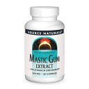 マスティックガム エキス 500mg 60粒 カプセル ソースナチュラルズMastic Gum Extract 500 mg, 60 Capsules