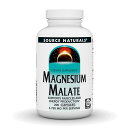 【送料無料】 マグネシウムマレート リンゴ酸マグネシウム 3750mg 200粒 カプセル ソースナチュラルズ【Source Naturals】Magnesium Malate 3750 mg, 200 Capsules