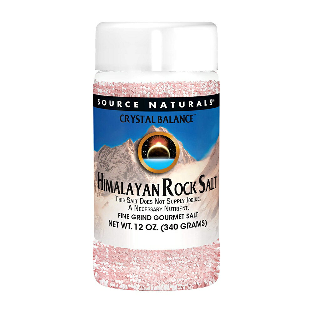 ̵ ҥޥå ꥹХ ԥ󥯱 340g ʥ륺  Source NaturalsHimalayan Rock Salt Crystal Balance, 12 oz