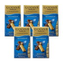 【送料無料】 5個セット チョコバー シグネチャー ミルクチョコレート 8個入り ミニバー 90g 1個約11g ゴディバ お菓子 プレゼント おやつ 甘い【G...