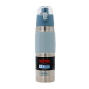 【送料無料】 ハイドレーションボトル 真空 保冷 二重構造 ステンレス鋼 グレー 約530ml 水筒 ボトル サーモス【Thermos】Vacuum Insulated Stainless Steel Double Wall Hydration Bottle Slate Blue 18oz