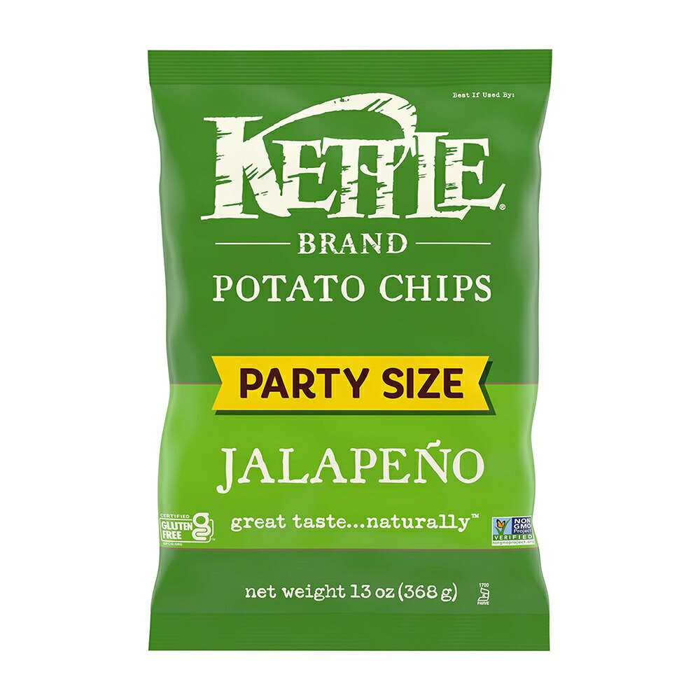 【送料無料】 ポテトチップス ハラペーニョ味 369g ケトル スナック お菓子 ポテチ【Kettle】Potato Chips, Jalapeno 13 oz