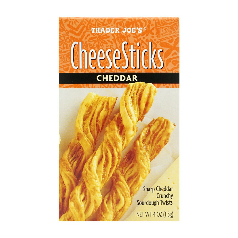 【送料無料】 チェダーチーズスティック 113g トレーダージョーズ トレジョ【Trader Joe's】CheeseSticks Cheddar, 4 ozのサムネイル