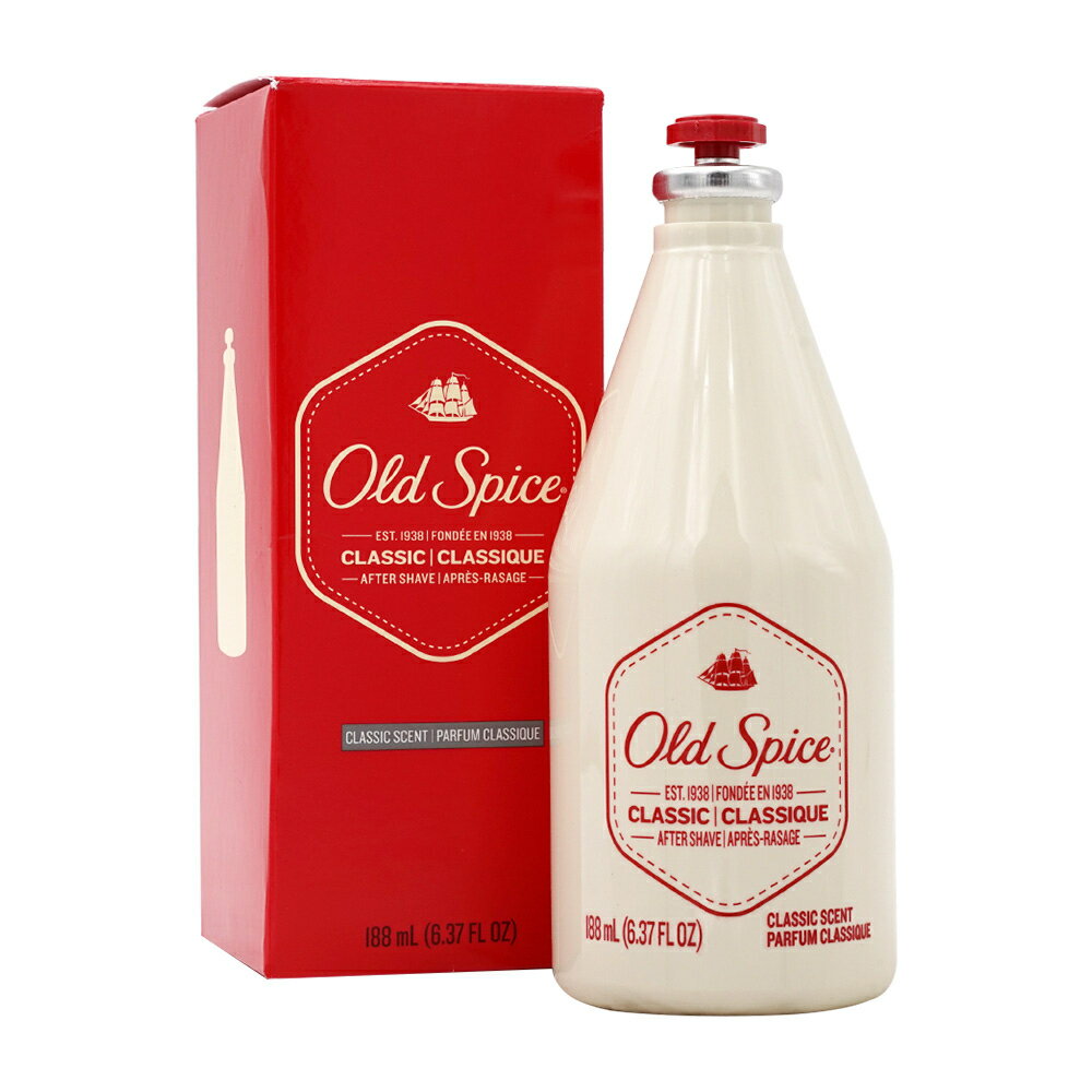 【送料無料】 アフターシェイブ クラシックな香り 188ml オールドスパイス【Old Spice】After Shave Classic Scent 6.37 fl oz