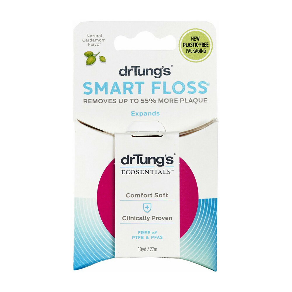 【送料無料】 スマートフロス 27m ドクタータング デンタルフロス【Dr. Tung's】Smart Floss, 30 Yardのサムネイル