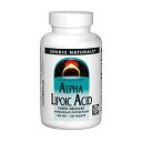 【送料無料】アルファリポ酸 300mg 120粒 タブレット ソースナチュラルズ【Source Naturals】Alpha Lipoic Acid 300 mg 120 Tablets