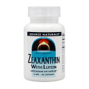 【送料無料】 ゼアキサンチン ルテイン配合 10mg 60粒 カプセル ソースナチュラルズ【Source Naturals】Zeaxanthin with Lutein 10 mg 60 Capsules