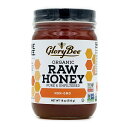 【送料無料】 蜂蜜 オーガニックローハニー ライト&マイルド 510g オーガニック 生蜂蜜 グローリービー【GloryBee】Organic Raw Hone...