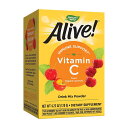 【送料無料】 アライブ ビタミンC パウダー 120g オーガニック ネイチャーズウェイ【Nature's Way】Alive! Vitamin C Powder, 4.23 oz