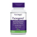 【送料無料】 ピクノジェノール 50mg 60粒 カプセル 美容 ナトロール【Natrol】Pycnogenol 50 mg 60 Capsules