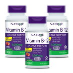 【送料無料】 3個セット ビタミンB-12 5000mcg 100粒 チュワブル ストロベリー味 ナトロール【Natrol】Vitamin B-12 5,000 mcg 100 Tablets 3set