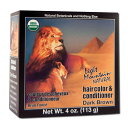 【送料無料】 ナチュラルヘアカラー&コンディショナー ダークブラウン 113g ライトマウンテン【Light Mountain】Natural Hair Color & Conditioner Dark Brown, 4 oz