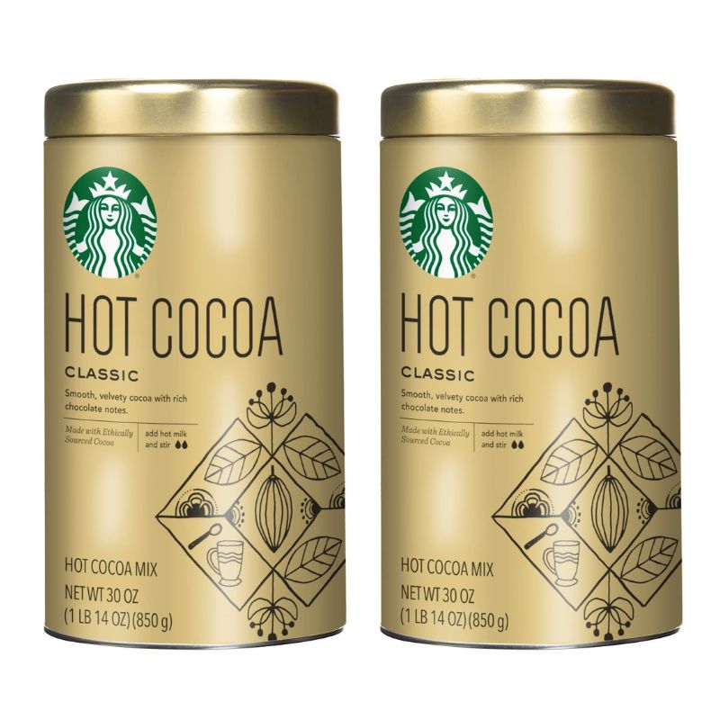 【送料無料】2個セット ホットココア クラシック 850g スターバックス スタバ プレゼント クリスマス ギフト 飲料 ドリンク ココア【Starbucks】Hot Cocoa Classic, 30 ozのサムネイル