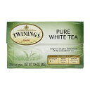 yz 100sA zCgeB[ 20 eB[obN gCjO   yTwiningsz100% Pure White Tea, 20 Tea Bags