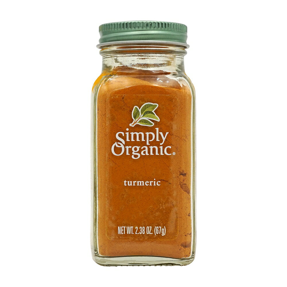 【送料無料】 シンプリーオーガニック ターメリック 67 g【Simply Organic】Turmeric 2.38 oz