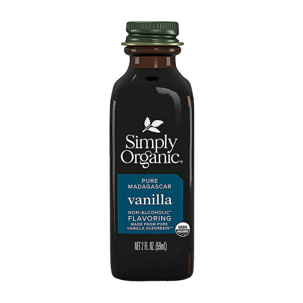 ̵ Υ󥢥륳Х˥ե졼С 59ml ץ꡼˥åSimply OrganicNon-Alcoholic Vanilla Flavoring 2 fl oz