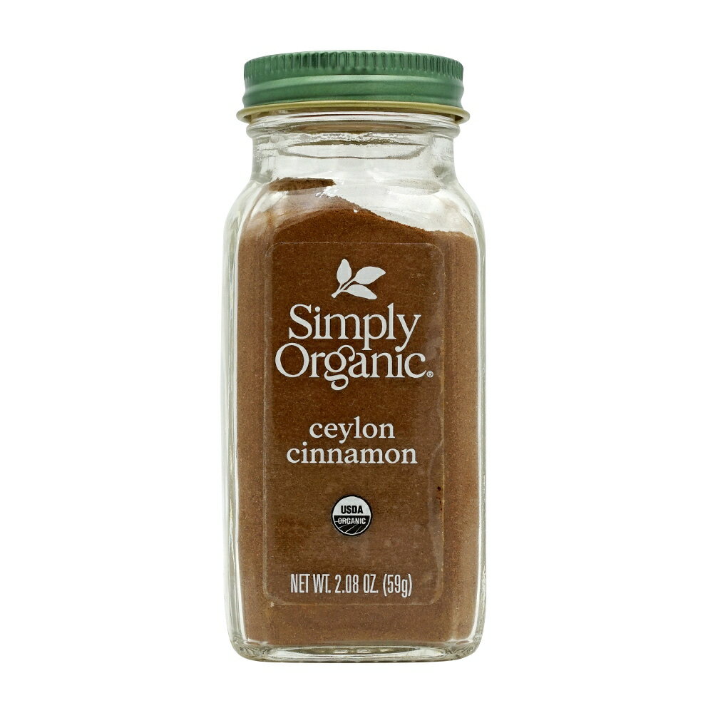 【送料無料】 セイロン シナモン 59g シンプリーオーガニック【Simply Organic】Ceylon Cinnamon 2.08 oz