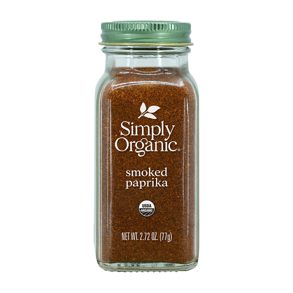 【送料無料】 スモークパプリカ 77g シンプリーオーガニック【Simply Organic】Smoked Paprika 2.72 oz