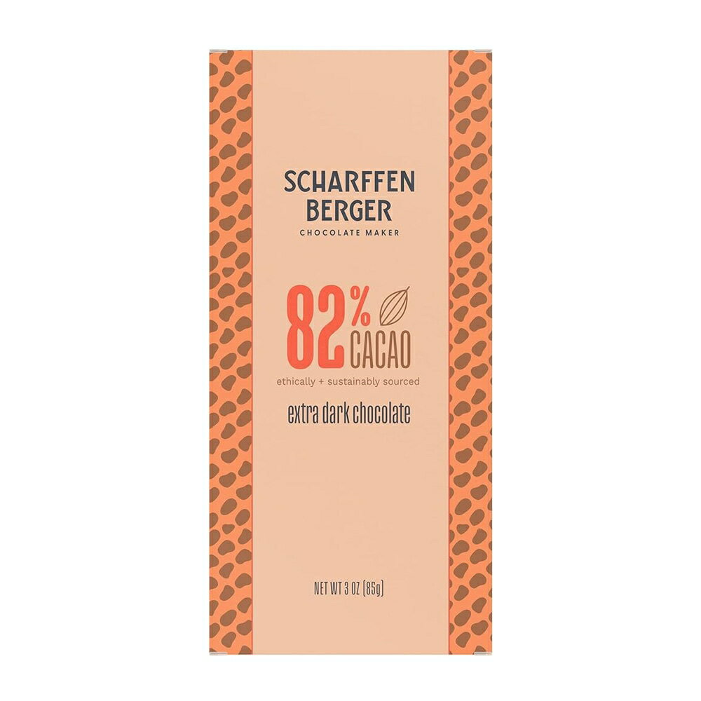 ŷѡSALEоݾʡ 82 ȥ 祳졼 С 85g åե٥륬 祳 ۻ ʥå ġScharffen Berger82% Extra Dark Chocolate Bar 3 oz