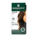 【送料無料】 パーマネント ヘアカラー ジェル 4N チェスナット 135ml ハーバティント カラー剤 染粉 パーマ 髪【Herbatint】Permanent Haircolor Gel, 4N, Chestnut 4.56 fl oz
