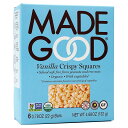 【送料無料】 バニラ クリスピー スクエアバー 132g 6個入り メイドグッド グルテンフリー お菓子 スナック【Made Good】Vanilla Cris...