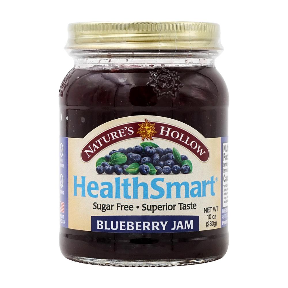 yz u[x[W wXX}[g VK[t[  280g lC`[YzEyNature's HollowzHealthSmart Sugar Free Blueberry Jam, 10 oz