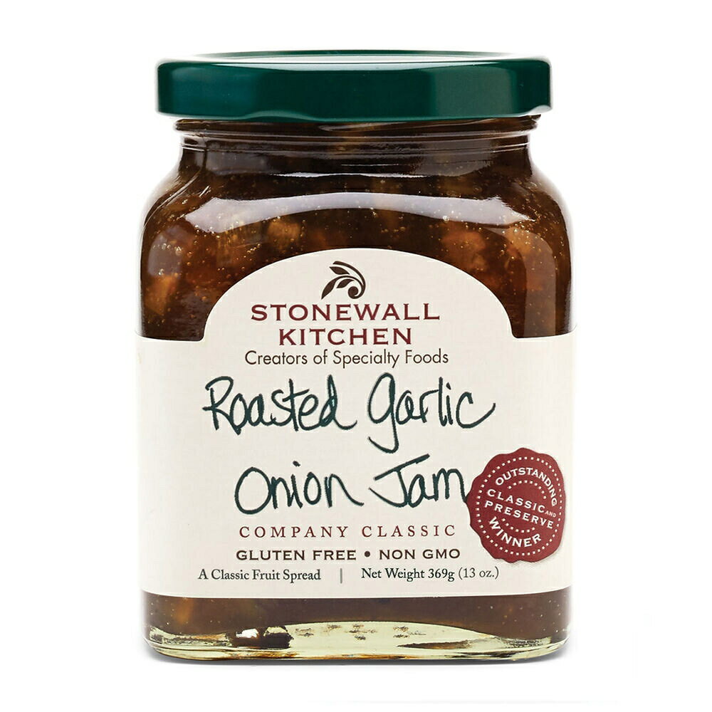 【送料無料】 ロースト ガーリック オニオン ジャム 369g ストーンウォールキッチン 料理 調味料【Stonewall Kitchen】Roasted Garlic Onion Jam 13 ozのサムネイル