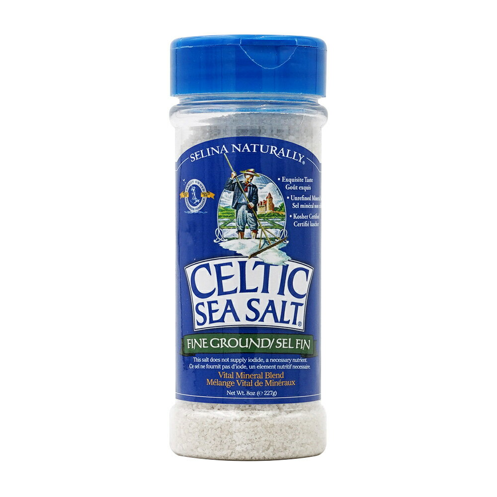 【送料無料】 海塩 ファイングラウンド バイタルミネラルブレンド 227g セルティックシーソルト 塩 調味料 料理【Celtic Sea Salt】Fine Ground, Vital Mineral Blend 8 oz