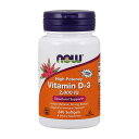 【送料無料】 ビタミンD-3 2000IU 240粒 ソフトジェル ナウフーズ【Now Foods】High Potency Vitamin D-3 2000 IU, 240 Softgels