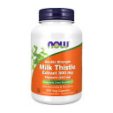 yz ~NVX V} _uXgOX 300mg 200 xWJvZ ܗL  iEt[YyNow FoodszDouble Strength Milk Thistle Extract 300 mg, 200 Veg Capsules