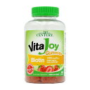 yzr^WC rI` 5000mcg C`S 120 O~ 21Z`[ N ey21st CenturyzVitaJoy Gummies Biotin 5000 mcg Strawberry Flavor, 120 Vegetarian Gummies