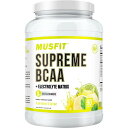 yz Vv[ BCAA +d }gbNX pE_[ C 90 1.35kg }XtBbgyMusfitzSupreme BCAA + Electrolyte Matrix Powder Lemon Lime 90 Servings, 2.9 lb