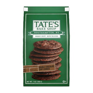 【送料無料】 ダブルチョコレートチップ クッキー 198g テイツベイクショップ お菓子 おやつ【Tates Bake Shop Cookies】Double Chocolate Chip Cookies, 7 oz