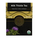 yz I[KjbN n[oeB[ ~NVX eB[ 18 eB[obO ub_eB[  g ~yBuddha TeaszOrganic Herbal Tea Milk Thistle Tea, 18 Tea Bags